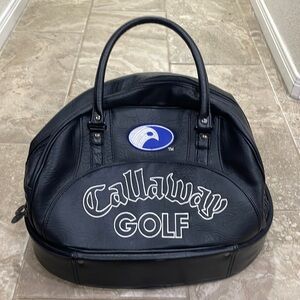 Callaway Black Duffel Bag with White Logo